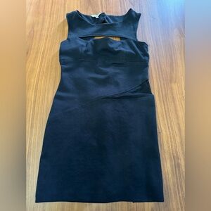 See Thru Soul Black Cut Out Mesh Dress